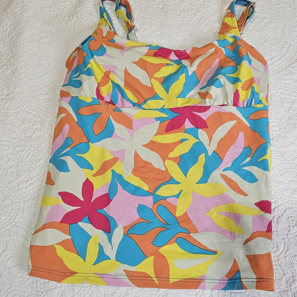 Womens Land End Swim Top, Size 18DD